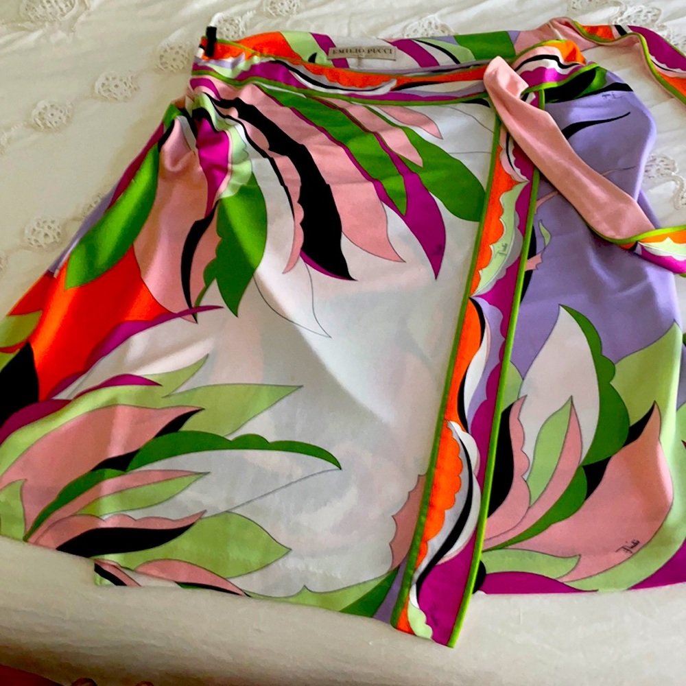 Emilio Pucci wrap skirt